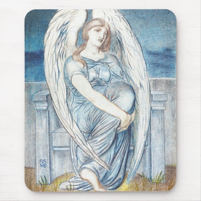 Schutzengel in der hebräischen Bibel Mousepad (Vorne)