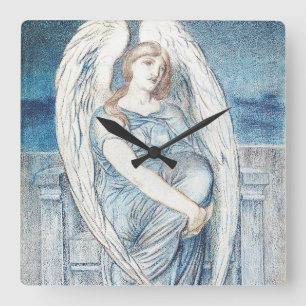 Schutzengel In der hebräischen Bibel Quadratische Wanduhr