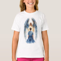 Schutzengel Mädchen T-Shirt
