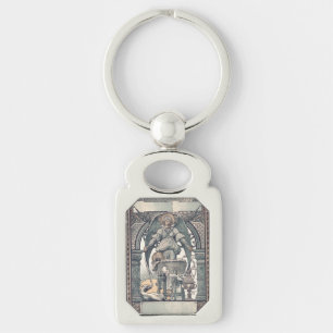 Schutzengel mit Jesuskind Schlüsselanhänger