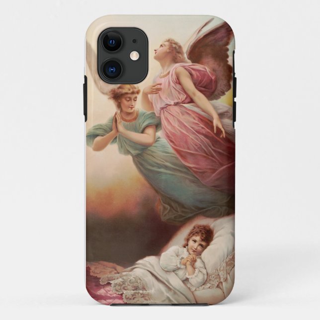 Schutzengel mit Kind Case-Mate iPhone Hülle (Rückseite)