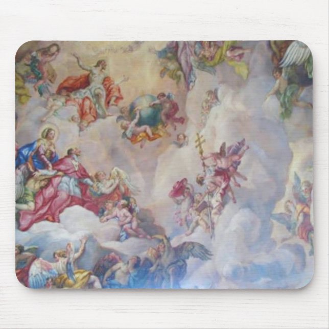 Schutzengel Mousepad (Vorne)