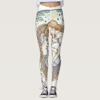 Schutzengel-Mutter-und-Babykatze-Design-Leggings