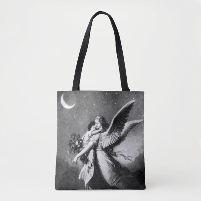 Schutzengel nachts tasche (Vorderseite)