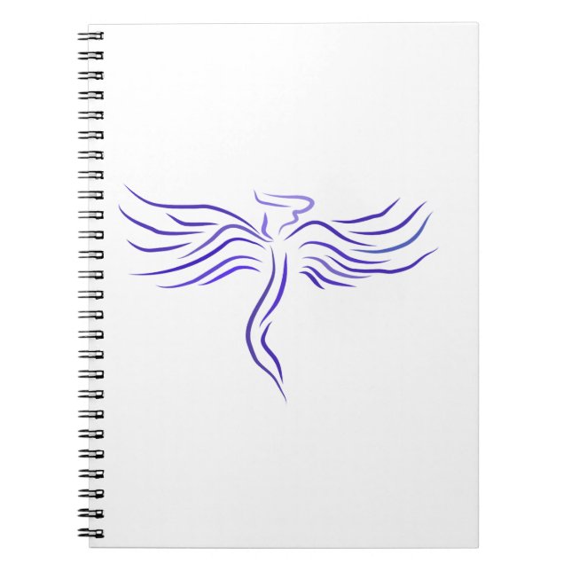 Schutzengelenkissen Notizblock (Vorderseite)