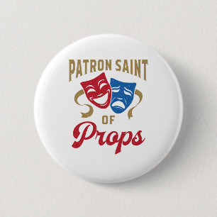 Schutzheilige Bühne Crew Stagehand Button