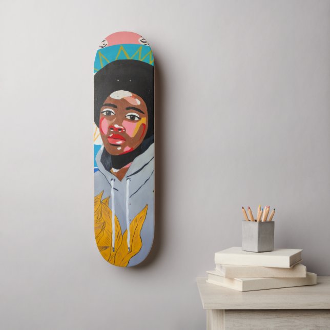 Schutzheilige des Stolen Hoodie Skateboard (Wandkunst)