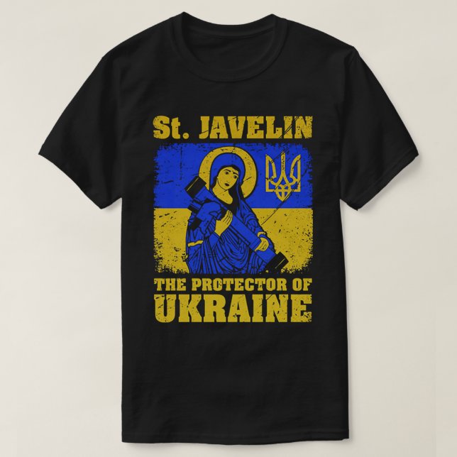 Schutzheilige von ukraine T-Shirt (Design vorne)