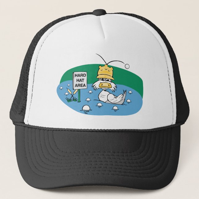 Schutzhelm-Bereich Truckerkappe (Vorderseite)