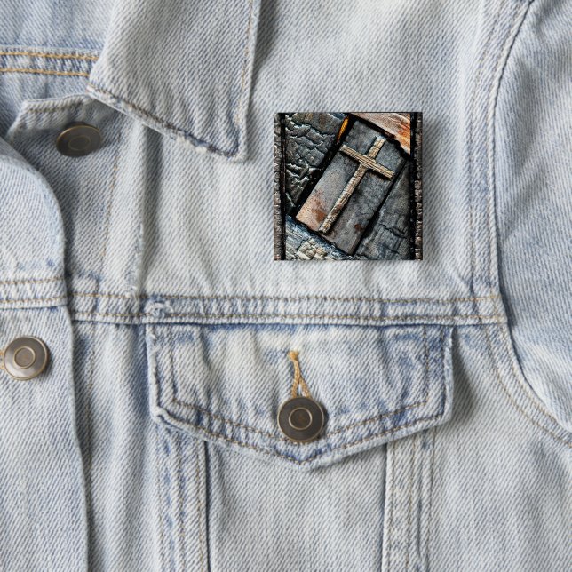 Schutzkreuz Button (Beispiel)