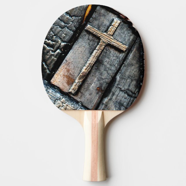 Schutzkreuz Tischtennis Schläger (Vorderseite)
