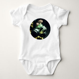 Schutzmaske Corona Baby Strampler