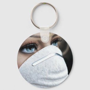 Schutzmaske Corona Schlüsselanhänger