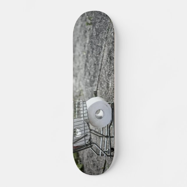 Schutzmaske Corona Skateboard (Vorderseite)