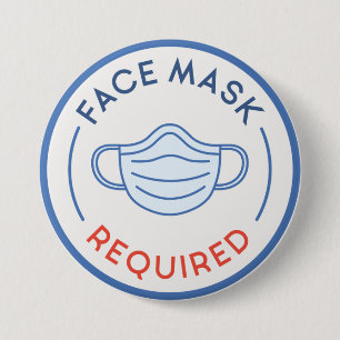 Schutzmaske erforderlich button