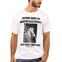 Schutzpatron des modernen Stroms (Nikola Tesla)