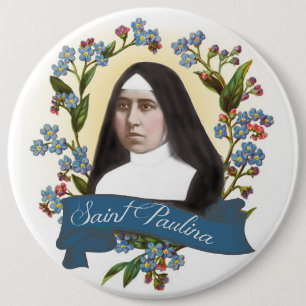Schutzpatron St. Paulina der Button