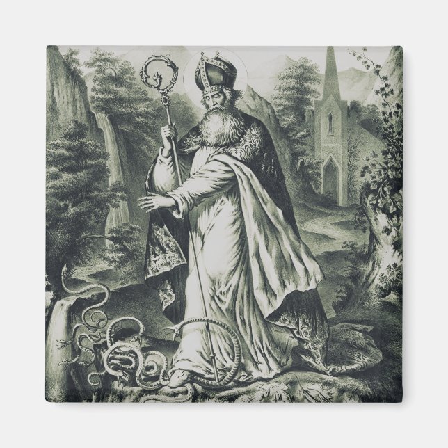 Schutzpatron von St. Patrick in Irland Magnet (Vorne)
