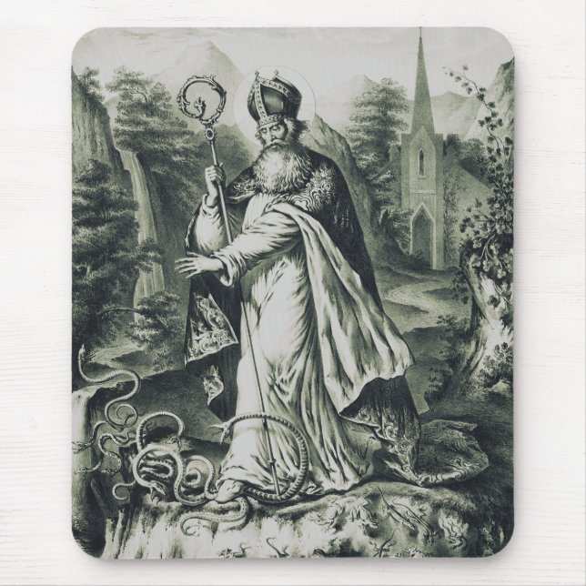 Schutzpatron von St. Patrick in Irland Mousepad (Vorne)