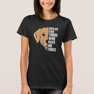 Schutzrechte für lebende Tiere T-Shirt