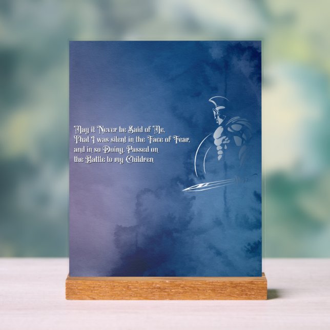 Schutzschild Acrylschild (Neutral)