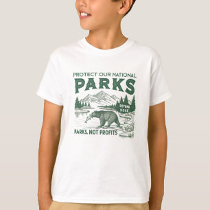 Schützt unsere Nationalparks Entrichtet Doge-Parks T-Shirt