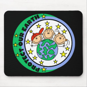 Schützt-unseren-Planeten-Mauspad Mousepad