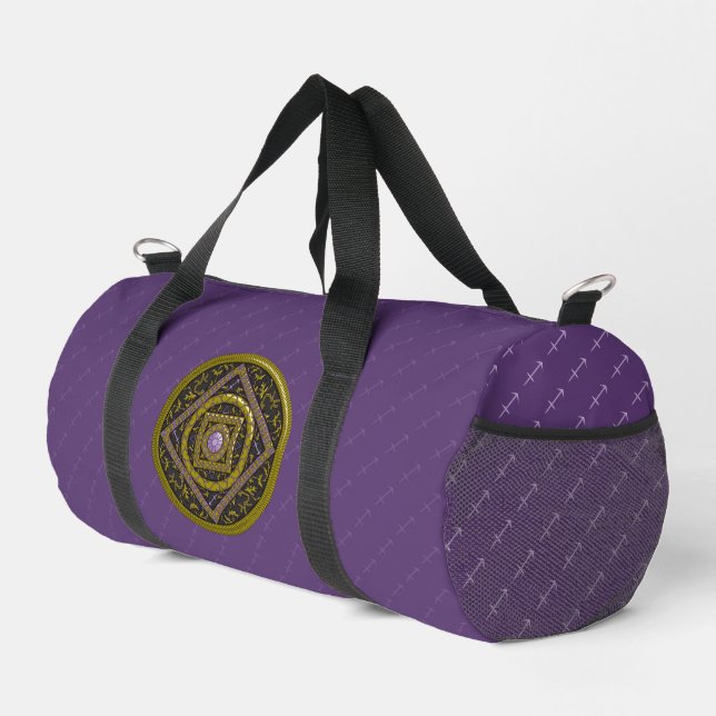 Schützus Mandala Duffle Bag (Rechte Ecke)