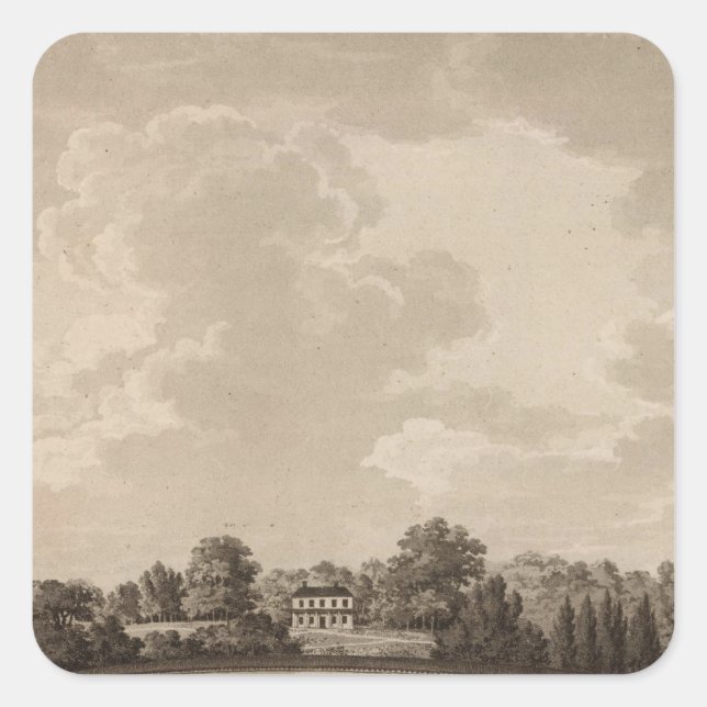 Schuylkill Quadratischer Aufkleber (Vorderseite)