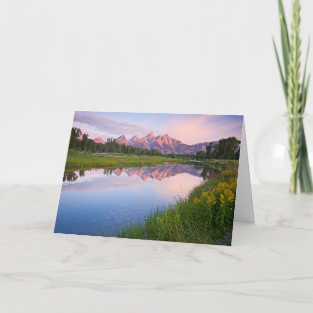 Schwabacher Landungs-Sonnenaufgang Karte (Vorderseite)
