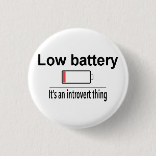 Schwache Batterie Button