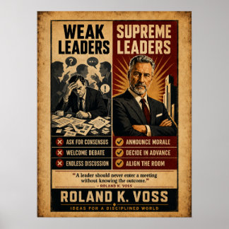 Schwache Führer vs. Oberste Führer Poster