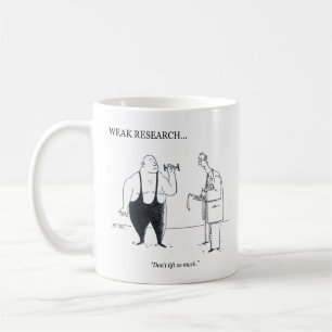schwache Tasse der Forschung