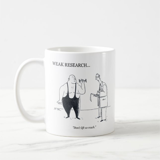 schwache Tasse der Forschung (Links)