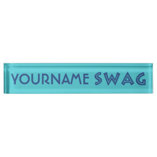 SCHWAG-individuelle Name Namensplakette