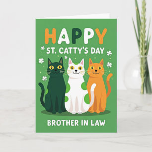 Schwager-Katze-Karte Karte