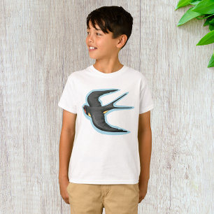 Schwalbe Vogel fliegt T-Shirt