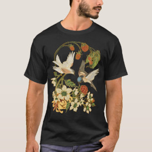 Schwalben und Himbeeren T-Shirt