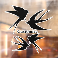 Schwalben Vögel Silhouetten Thunder_Cove