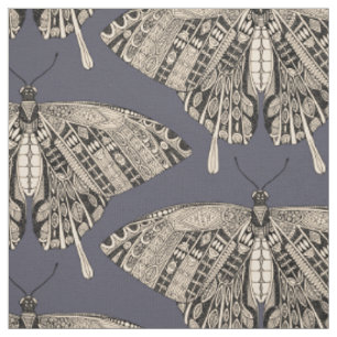 Schwalbenschwanz Schmetterling Dämmerung schwarz Stoff