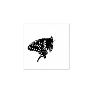 Schwalbenschwanz Schmetterling Gummistempel