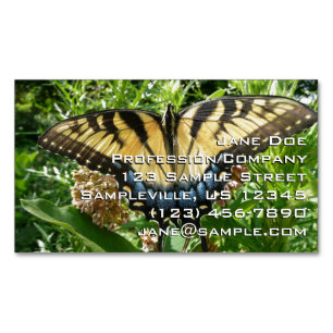 Schwalbenschwanz Schmetterling II in Shenandoah Magnetische Visitenkarte