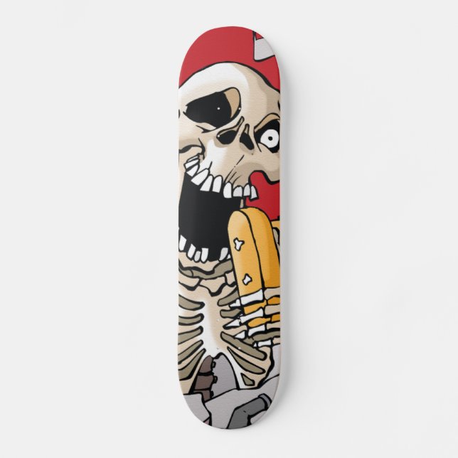 Schwamm-Kuchen Skateboard (Vorderseite)