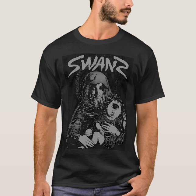 Schwan Band T-Shirt (Vorderseite)