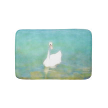 Schwan bei Plattensee - Aquarell no2