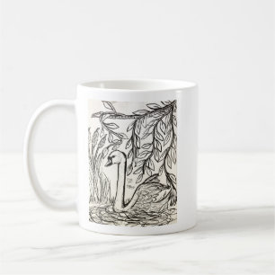 Schwan der Gelassenheit Kaffeetasse