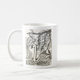 Schwan der Gelassenheit Kaffeetasse