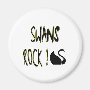 Schwan-Felsen! Magnet