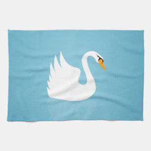 Schwan Geschirrtuch
