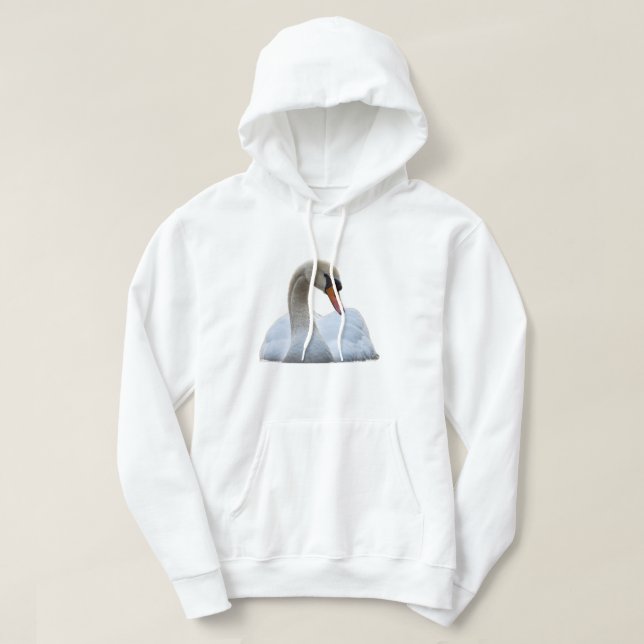 Schwan Hoodie (Design vorne)